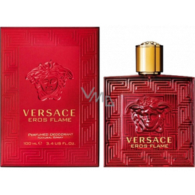 Versace Eros Flame parfémovaný deodorant sklo pro muže 100 ml
