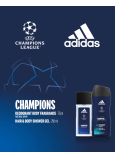 Adidas UEFA Champions League Edition VIII parfémovaný deodorant sklo 75 ml + sprchový gel 250 ml, kosmetická sada pro muže