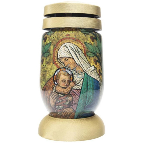 Bolsius Lampa skleněná Mozaika Maria 23 cm 120 g