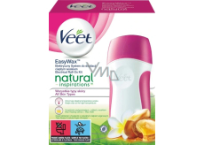 Veet Easy Wax elektrický depilační ohřívač vosku + vosková náplň 50 ml