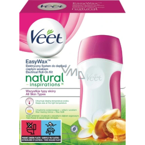 Veet Easy Wax elektrický depilační ohřívač vosku + vosková náplň 50 ml