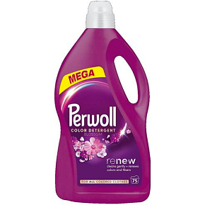 Perwoll prací gel Mega Renew Blossom 75 praní, 3750 ml Perwoll prací gel Mega Renew Blossom 75 praní, 3750 ml