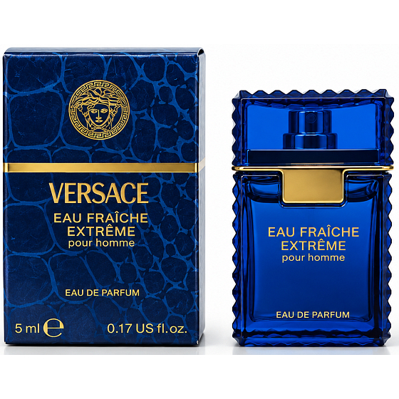 Versace Men's Eau Fraiche Extreme miniatura parfémovaná voda pro muže 5 ml