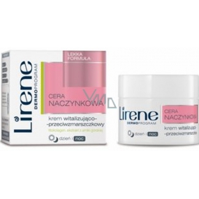 Lirene Skin With Dilated Capillaries vitalizující krém proti vráskám 50 ml