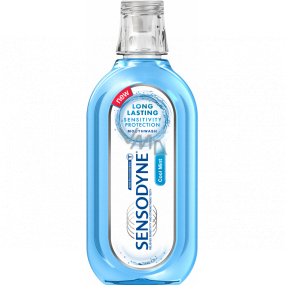 Sensodyne Long Lasting Sensitivity Protection Cool Mint ústní voda 500 ml