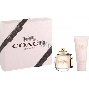 Coach Eau de Parfum parfémovaná voda pro ženy 50 ml + tělové mléko 100 ml, dárková sada