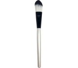 Kosmetický štětec na make-up plochý 12 bílo-černý 19 cm 30300