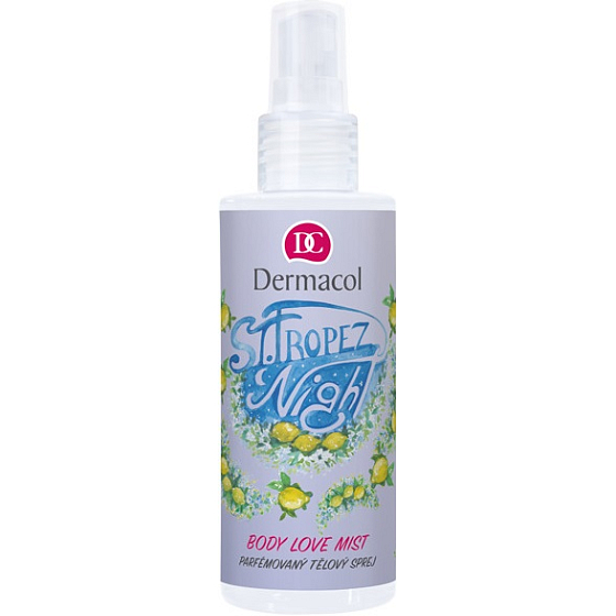 Dermacol Love Mist St.Tropez Night parfémovaný tělový sprej pro ženy 150 ml