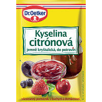 Dr. Oetker kyselina citrónová 20 g
