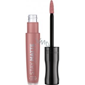 Rimmel London Stay Matte Nude Liquid Lip Colour tekutá rtěnka 709 Strapless 5,5 ml