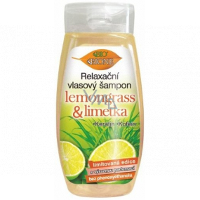 Bione Cosmetics Lemongrass & Limetka relaxační vlasový šampon 260 ml