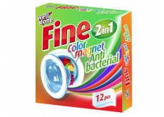 Well Done Fine Color Magnet antibakteriální ubrousky do praní pohlcující barvu 12 kusů
