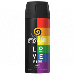 Axe Love is Love deodorant sprej pro unisex 150 ml limitovaná edice