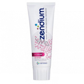 Zendium BioGum zubní pasta přirozenou cestou snižuje krvácení dásní a zánět dásní 75 ml