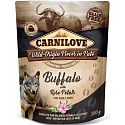 Carnilove Dog Pouch Paté Buvol s plátky růže bezobliné kapsičky pro dospělé psy 300 g