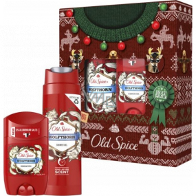 Old Spice Wolfthorn sprchový gel 250 ml + deodorant stick 50 ml, kosmetická sada pro muže