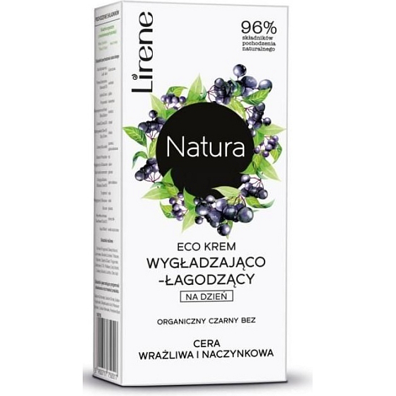 Lirene Natura zklidňující denní pleťový ekokrém 50 ml