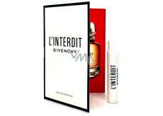 Givenchy L´Interdit parfémovaná voda pro ženy 1 ml s rozprašovačem, vialka