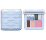 Pupa Wave Trousse make-up kazeta pro líčení očí a obličeje 002 Light Blue 8 g