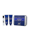 Explorer Blue parfémovaná voda 7,5 ml + krém na pleť 30 ml +  čistící gel na pleť 30 ml, dárková sada pro muže