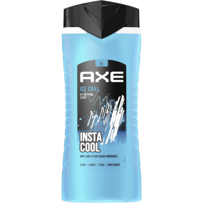 Axe Ice Chill 3v1 sprchový gel a šampon pro muže 400 ml