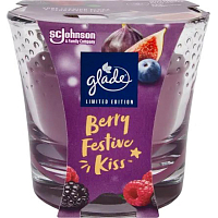 Glade svíčka vonná Berry Festive Kiss, 112 g