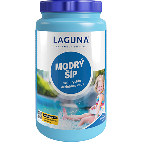 Laguna modrý šíp bazénová chemie, 1 kg Laguna modrý šíp bazénová chemie, 1 kg