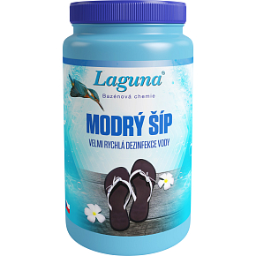 Laguna modrý šíp bazénová chemie, 1 kg Laguna modrý šíp bazénová chemie, 1 kg