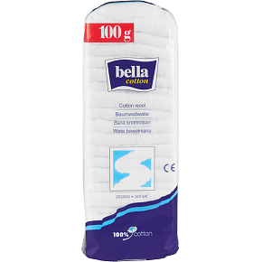 Bella Cotton Vata obvazová bavlněná, 100 g Bella Cotton Vata obvazová bavlněná, 100 g