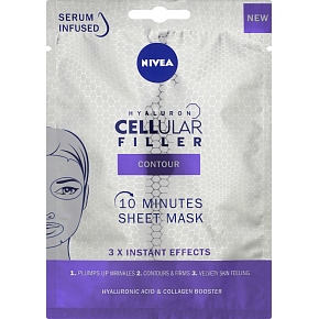 Nivea Hyaluron Cellular Filler textilní maska proti vráskám, 1 ks
