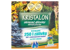 Agro Kristalon Okrasné dřeviny univerzální hnojivo 0,5 kg pro 250 l zálivky