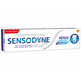 Sensodyne Repair & Protect zubní pasta pro citlivé zuby dokáže opravit oslabená místa na zubech 75 ml