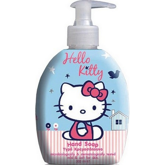 Hello Kitty Tekuté mýdlo s dávkovačem 300 ml