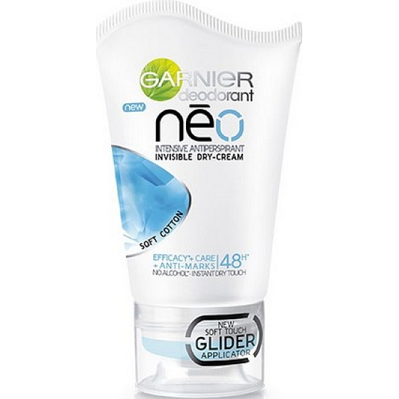 Garnier Neo Soft Cotton antiperspirant deodorant stick pro ženy 40 ml
