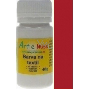 Art e Miss Barva na textil - světlý 53 tmavě červená 40 g