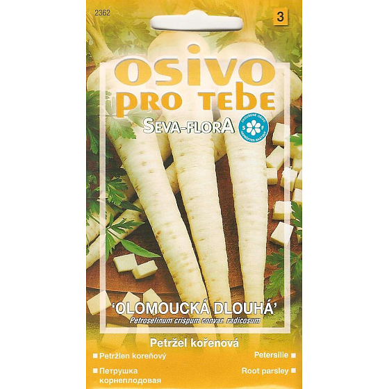 Seva - Flora Petržel kořenová Olomoucká dlouhá 4 g