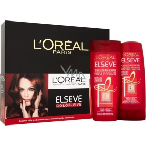 Loreal Paris Elseve Color Vive šampon 250 ml + balzám 200 ml, kosmetická sada 2016