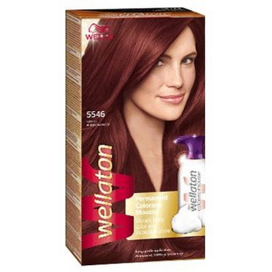 Wella Wellaton pěnová barva na vlasy 55/46 Tropická červená