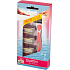 Wilkinson Sword Quattro for Woman Papaya & Pearl 4 břitý holicí strojek pro ženy + náhradní břity 3 kusy, kosmetická sada