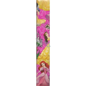Ditipo Dárkový balicí papír 70 x 200 cm Vánoční Disney Princess tmavě růžový