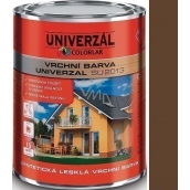 Colorlak Univerzal SU2013 syntetická lesklá vrchní barva Hnědá kaštanová 0,6 l