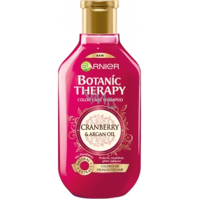 Garnier Botanic Therapy Cranberry & Argan Oil šampon pro barvené a zesvětlené vlasy 250 ml