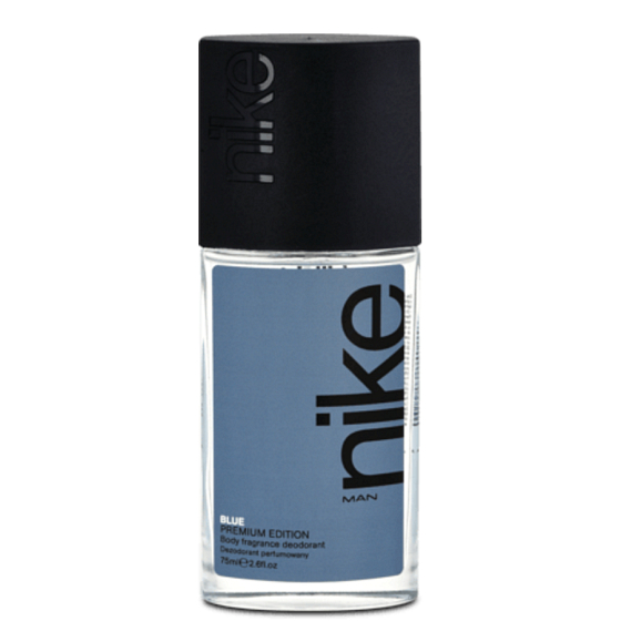 Nike Blue Premium Edition parfémovaný deodorant sklo pro muže 75 ml