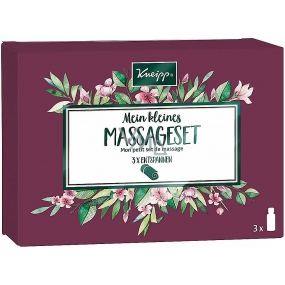 Kneipp Ylang-Ylang Masážních oleje 20 ml + Staré dobré časy 20 ml + Mandlové květy 20 ml, kosmetická sada