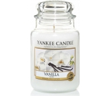 Yankee Candle Vanilla - Vanilka vonná svíčka Classic velká sklo 623 g