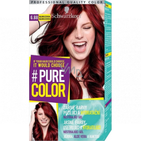 Schwarzkopf Pure Color barva na vlasy 6.88 Malinová červená 60 ml