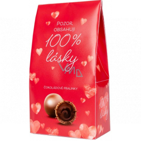Albi Čokoládové pralinky 100% lásky 100 g