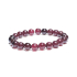 Granát červený náramek elastický, kulička 8 mm / 16 - 17 cm, kámen ohně, lásky