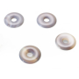Achát šedý Donut přírodní kámen 30 mm