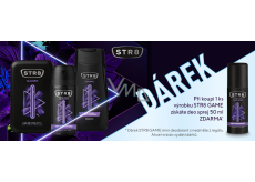 Str8 Game deodorant sprej pro muže mini 50 ml